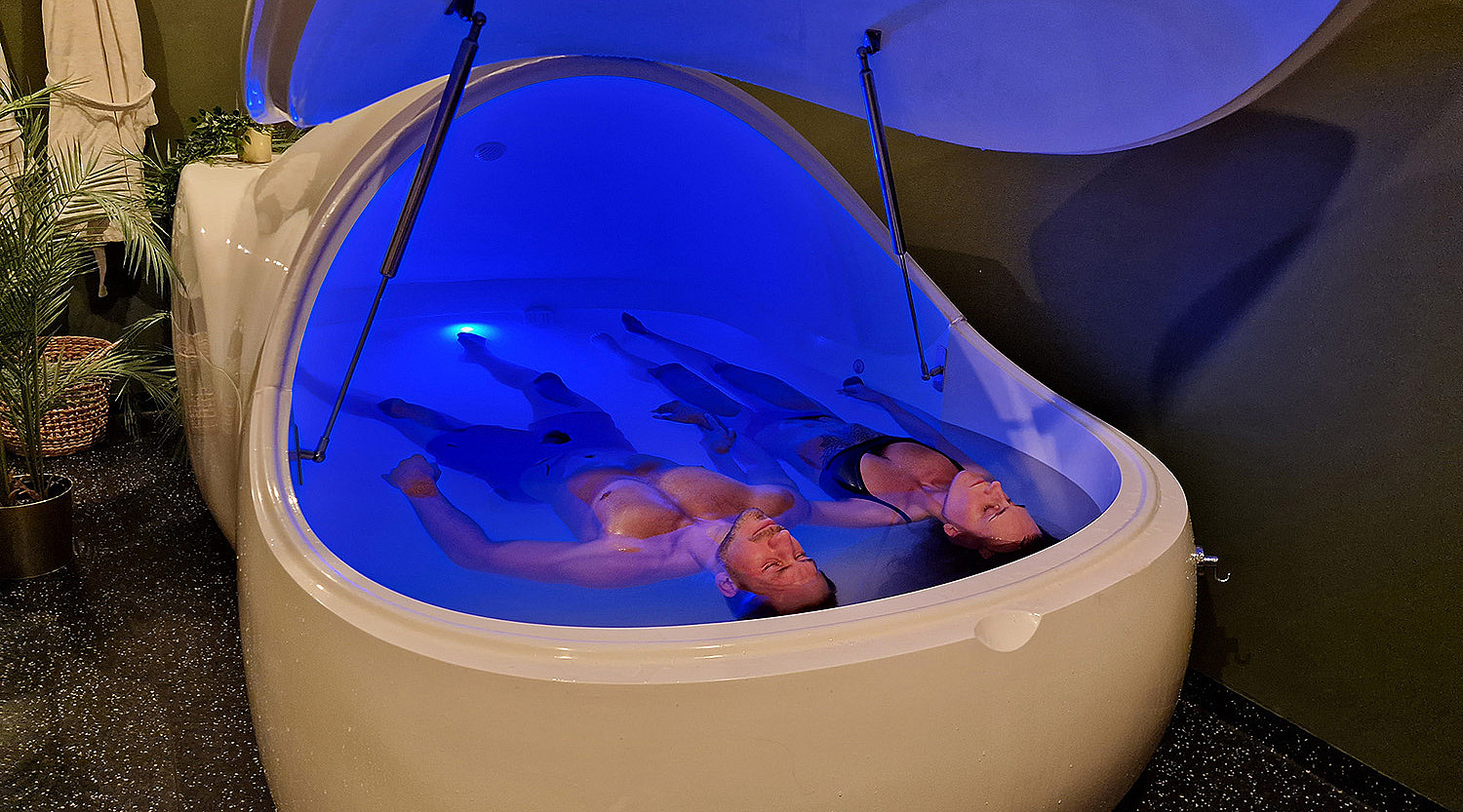 Parfloating med IR Sauna