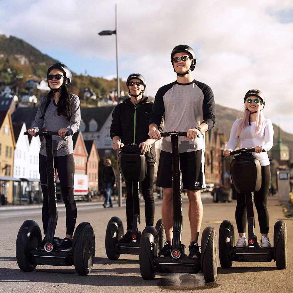 Segway by night
