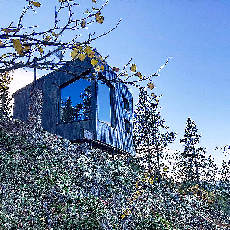 Natt i fjelltopphytte
