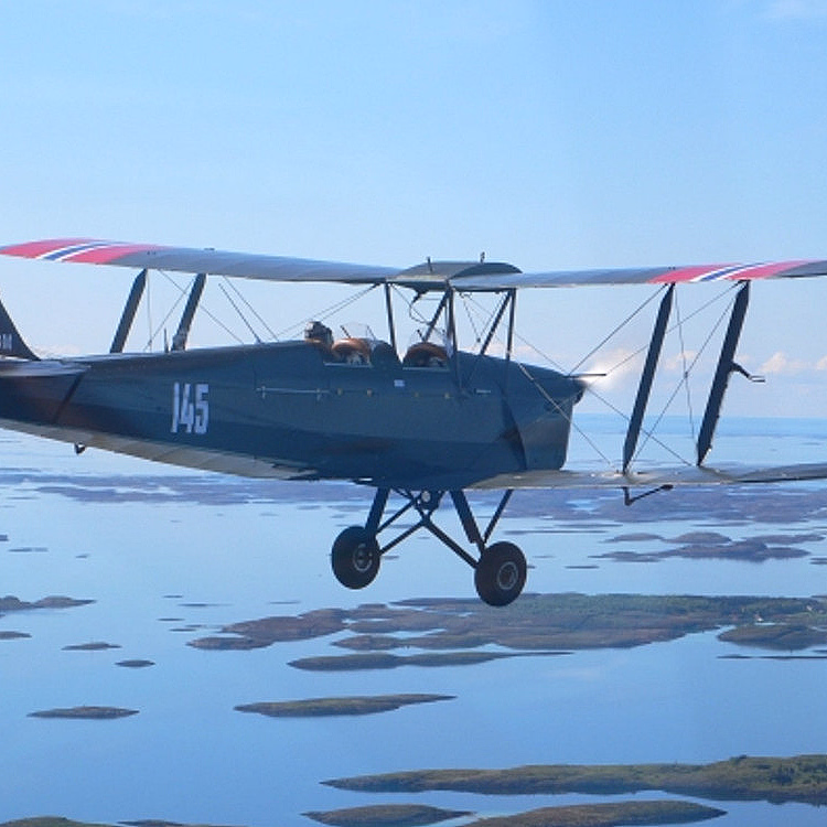 Opplevelsesflyving med Tiger Moth