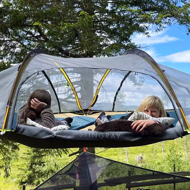 Sveveteltglamping