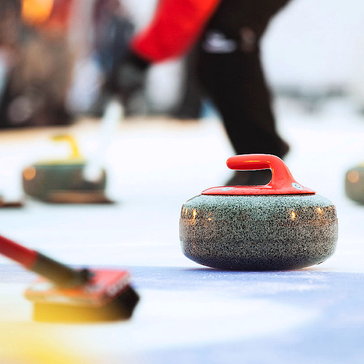 Curling med instruktør