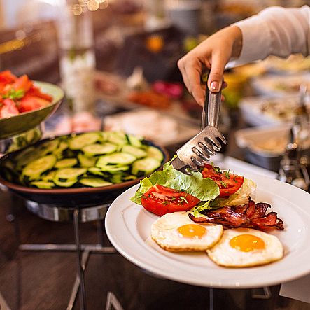 Hotellfrokost for to
