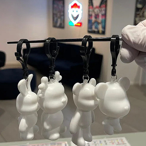 Paint on mini bears