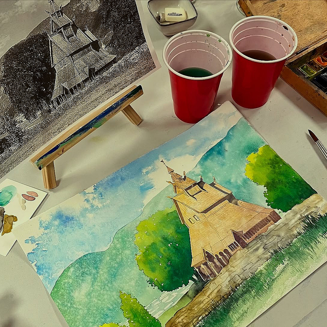 Akvarell watercolor workshop