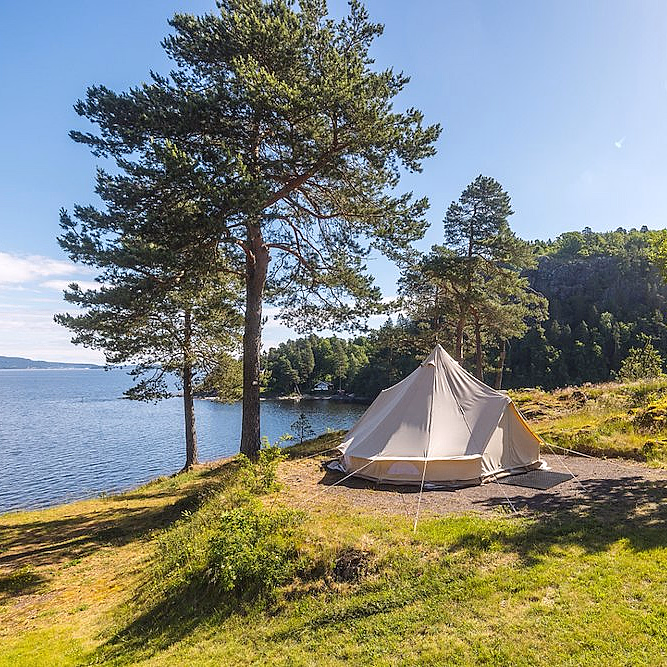 Glamping med middag