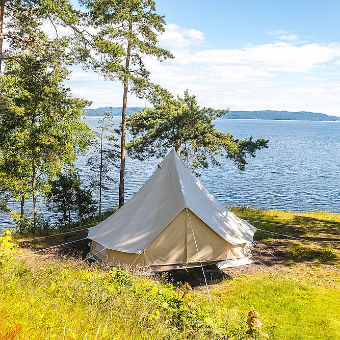 Glamping med middag