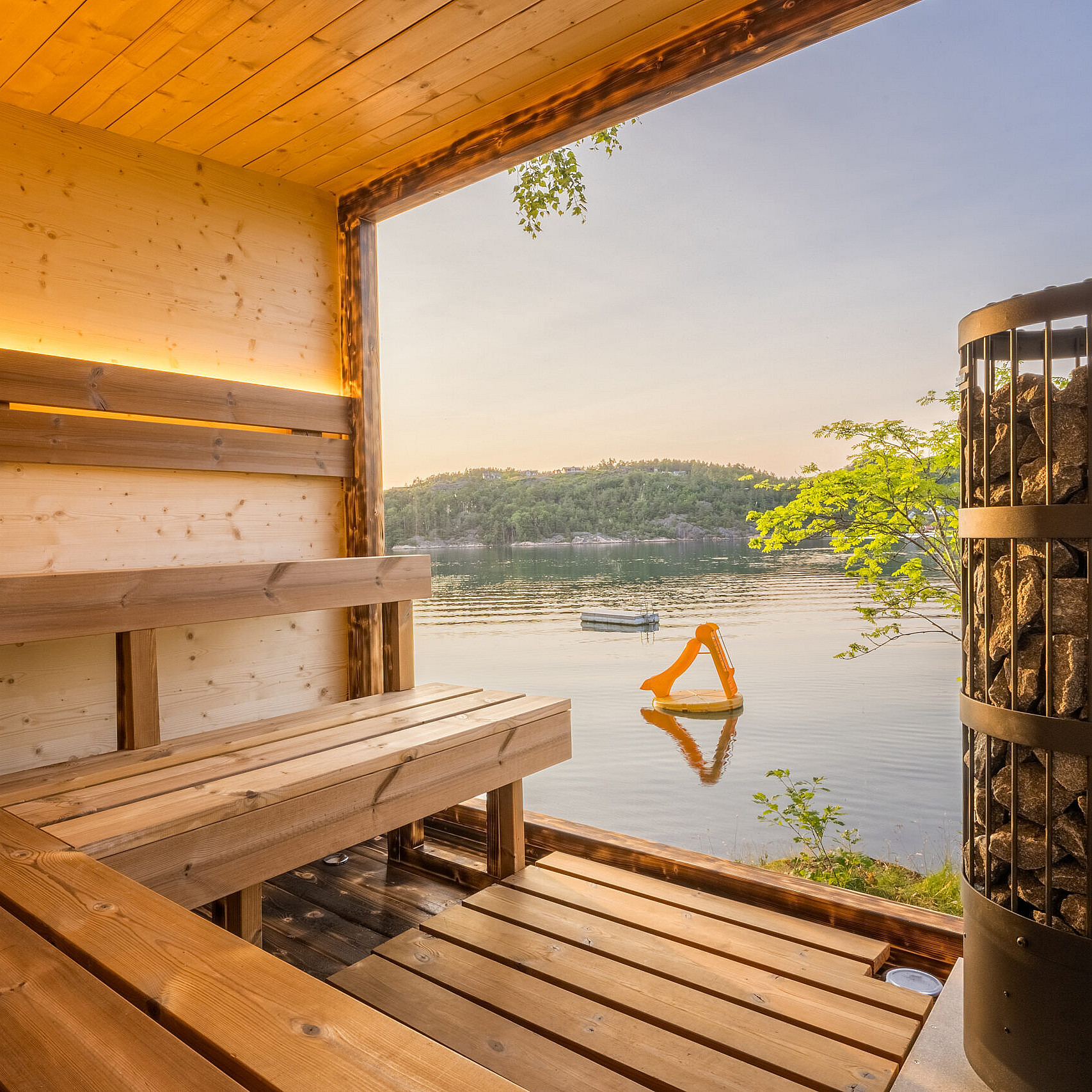 Sauna for to