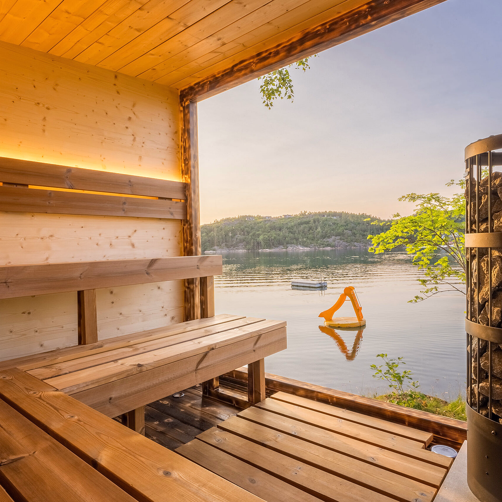 Sauna for to