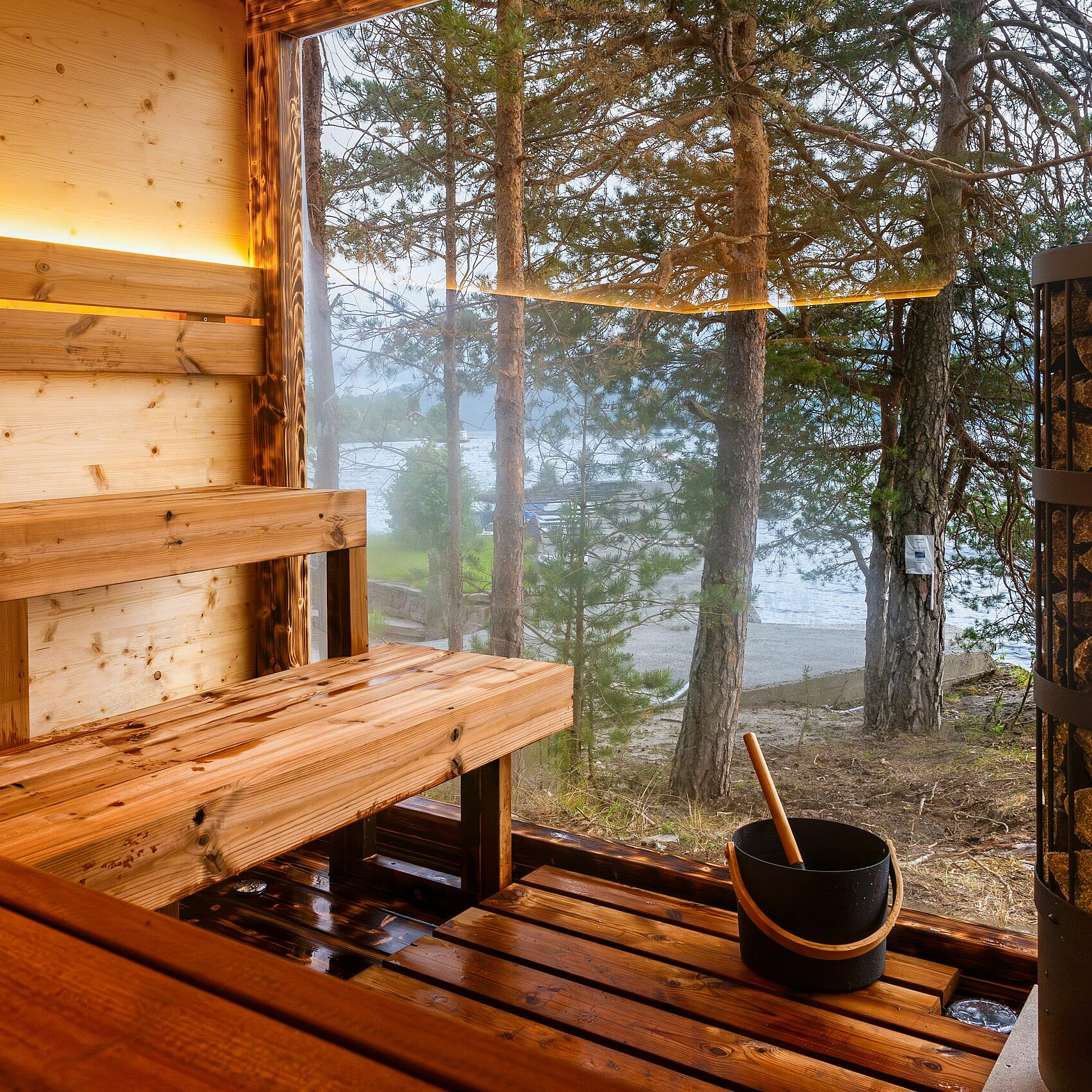 Sauna for to
