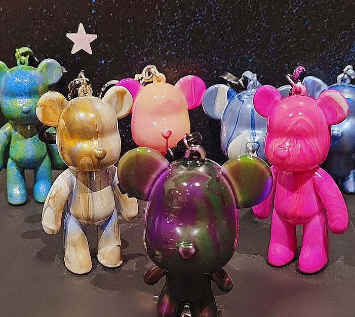 Paint on mini bears