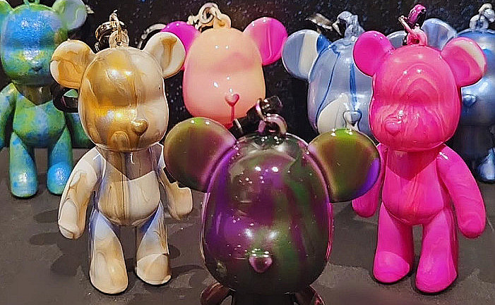 Paint on mini bears