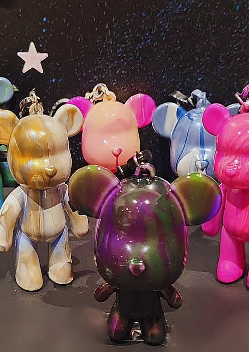 Paint on mini bears