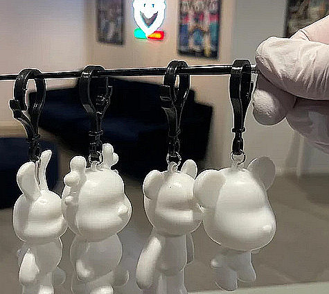 Paint on mini bears