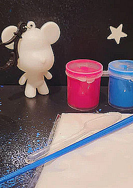 Paint on mini bears