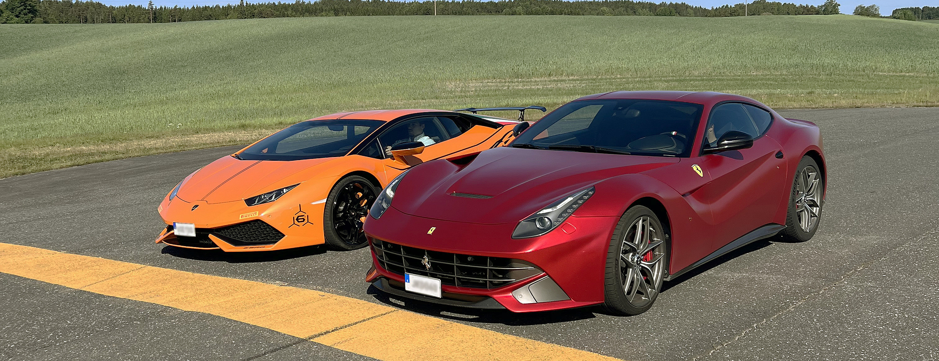 Ferrari vs Lamborghini Speedtest