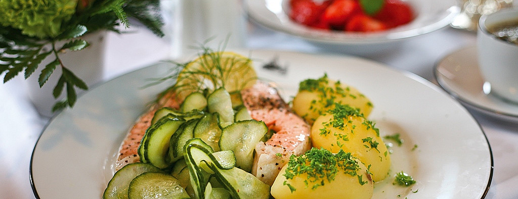 Hjuldamper med middag