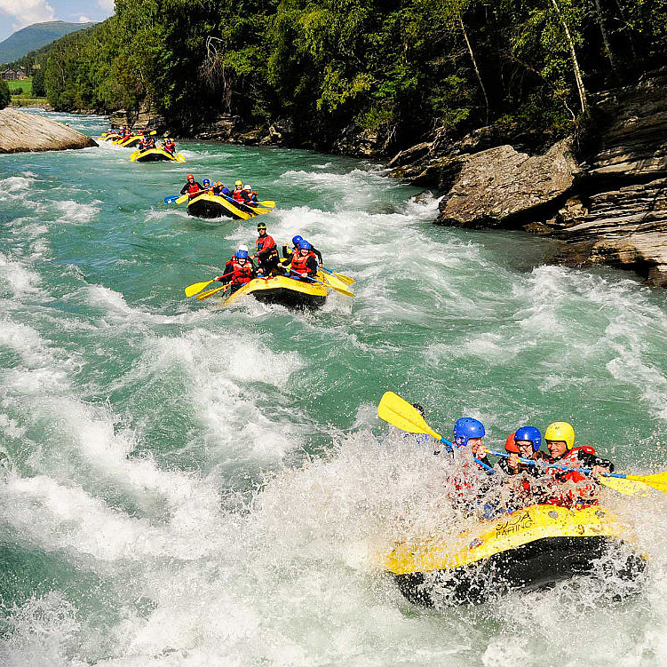 Rafting heldag