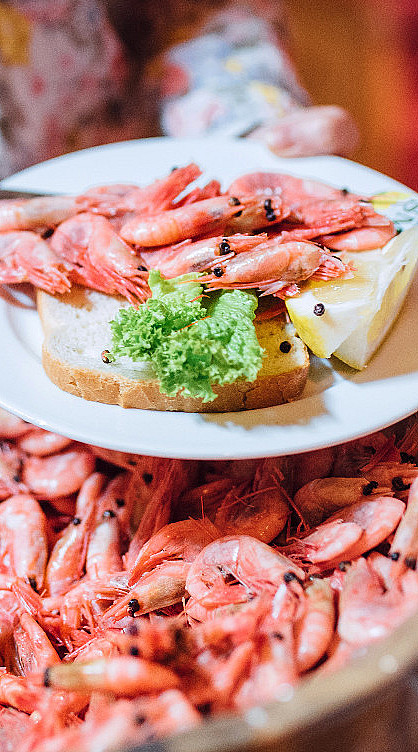 Fjordcruise med rekebuffet