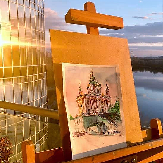 Oljemaling med kunstner privattime