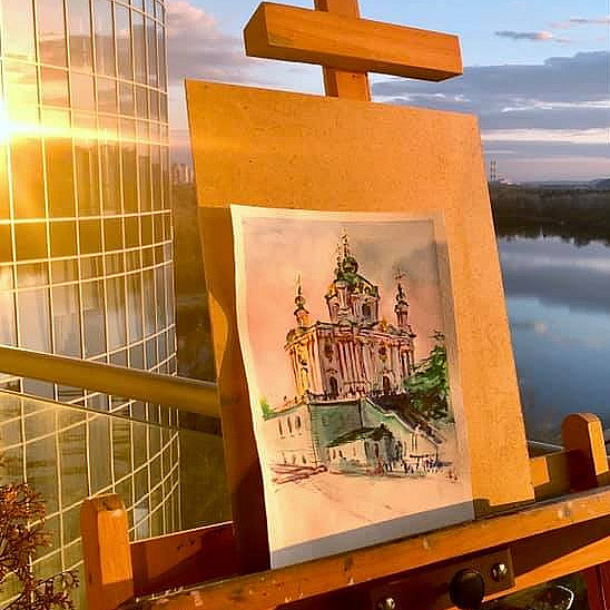 Oljemaling med kunstner privattime