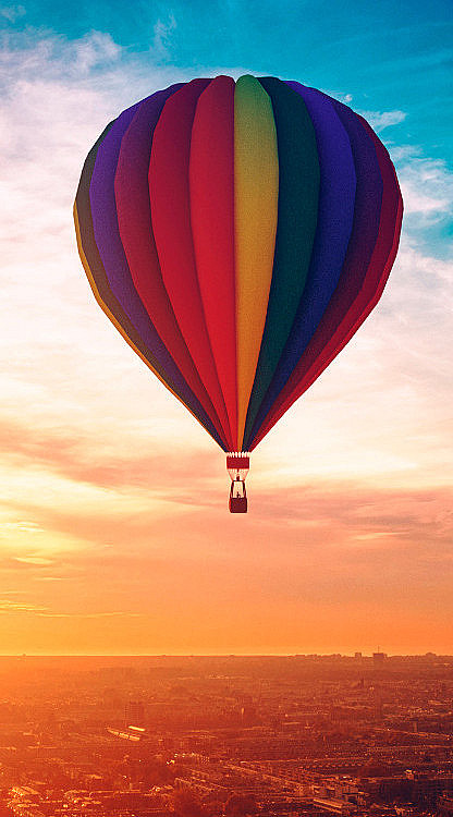Privat ballongflyvning