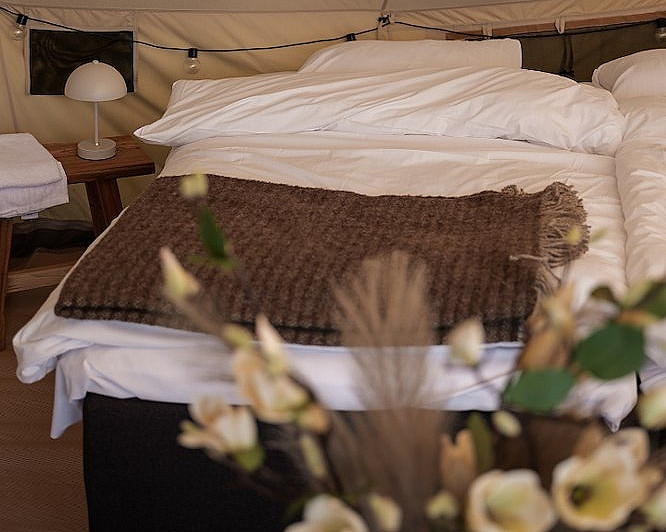 Glamping med middag