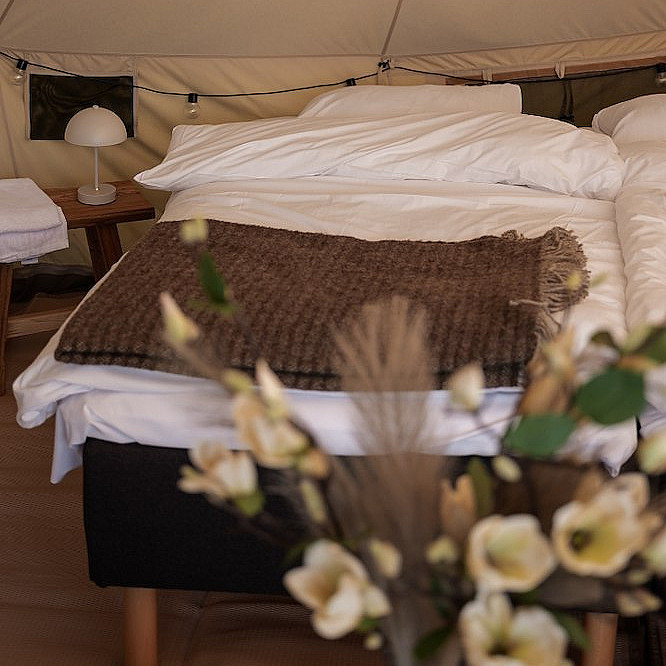 Glamping med middag