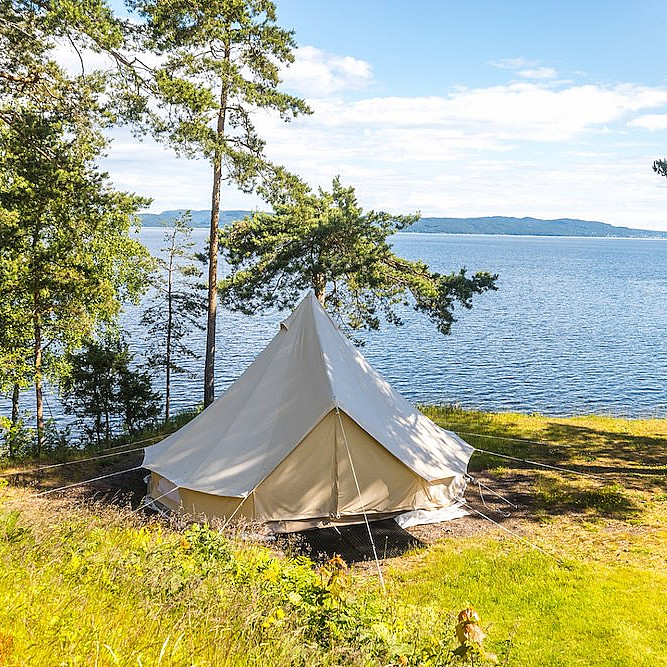 Glamping med middag