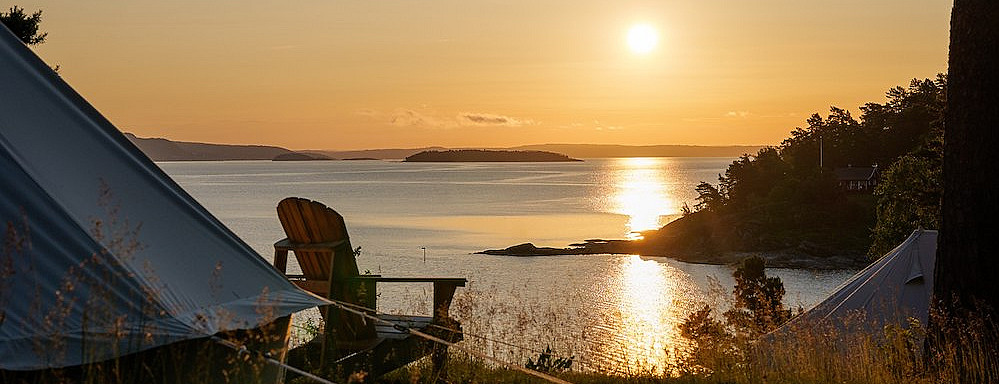 Glamping med middag