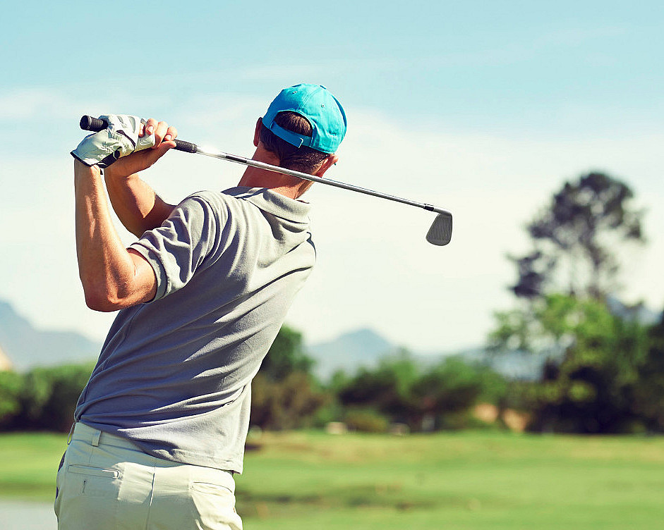 Golfrunde med proff