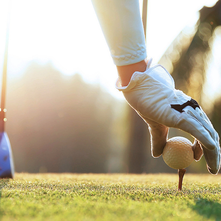 Golfrunde med proff