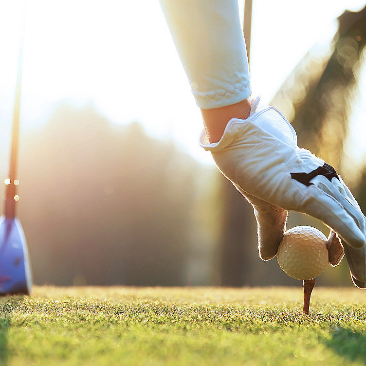 Golfrunde med proff