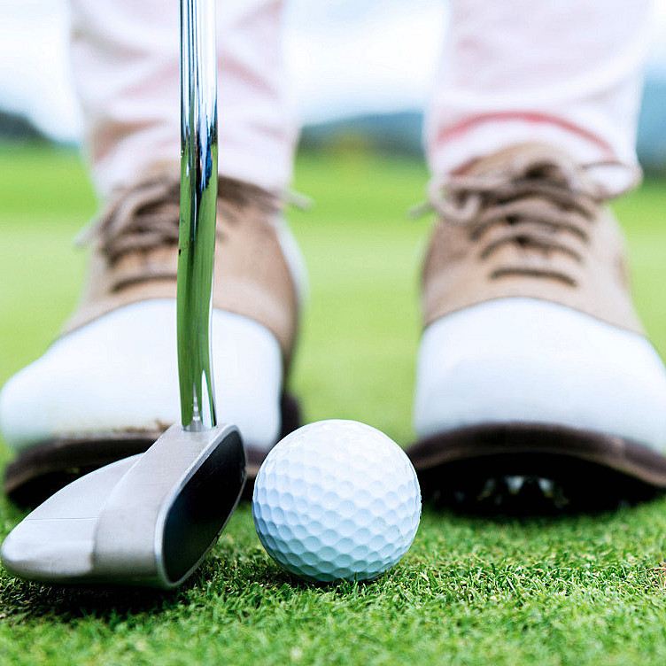 Golfrunde med proff