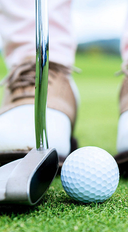 Golfrunde med proff