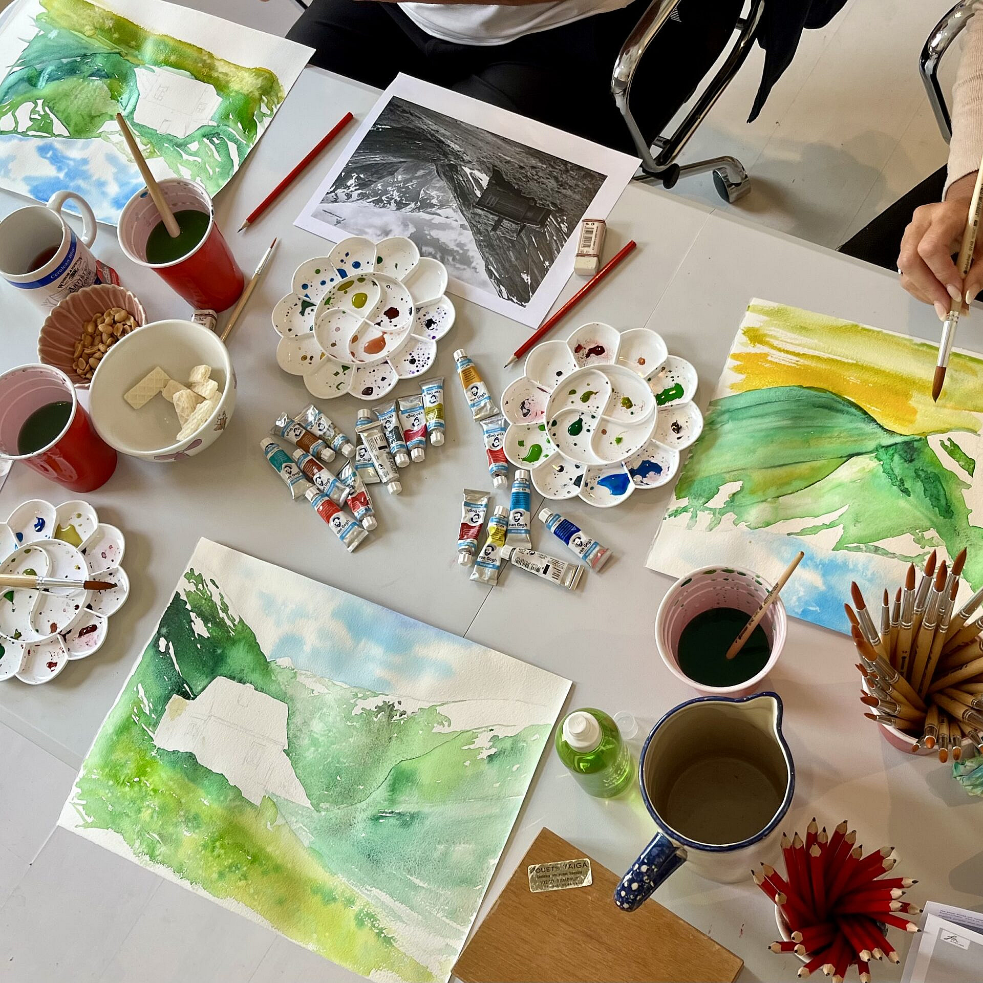 Akvarell watercolor workshop