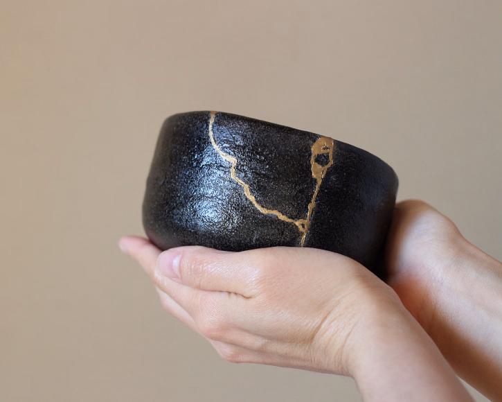 Lag Kintsugi gullkeramikk - image 1