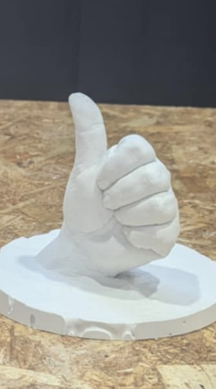 Din hånd som kunst for to