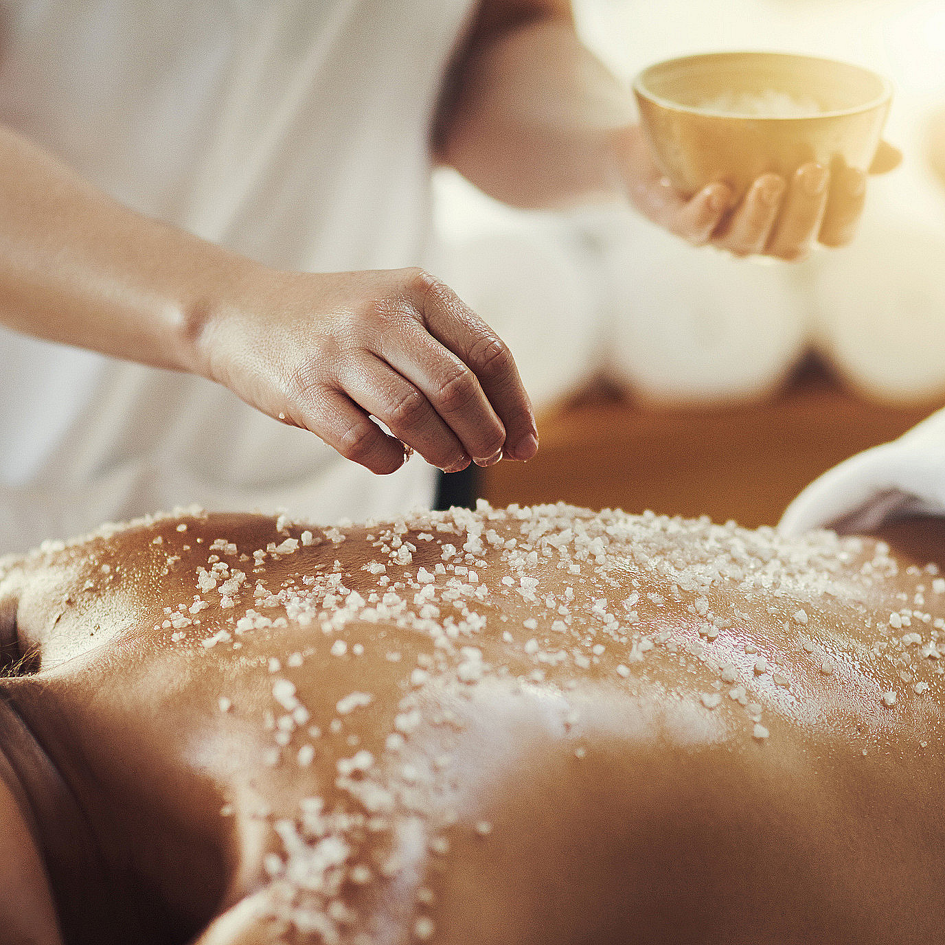 Spa, jacuzzi, badstue & kroppsskrubb