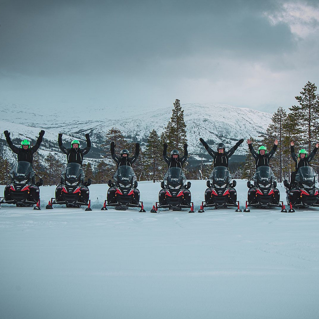 Snøscootersafari