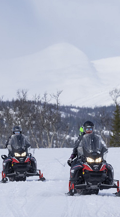 Snøscootersafari