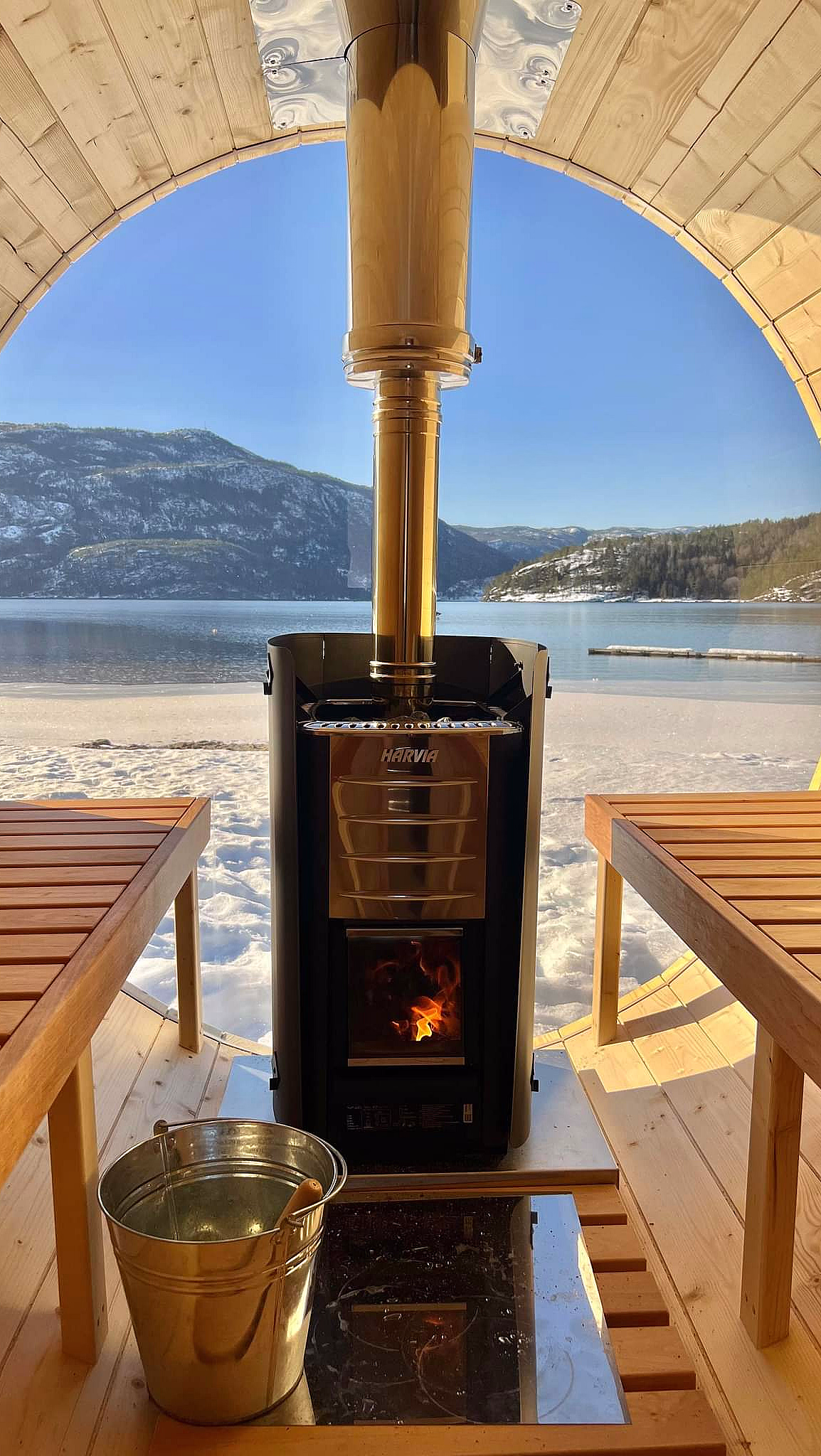 Hyttetur med vedfyrt sauna - image 3