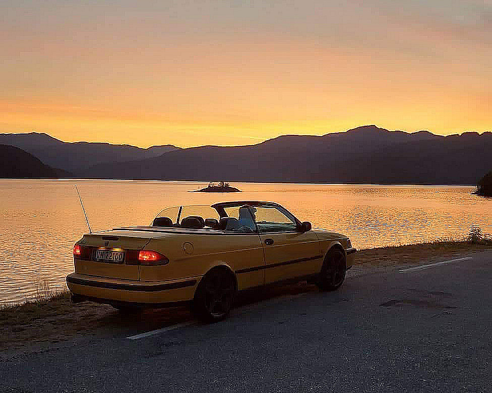 Kjør Vintage Cabriolet halvdag