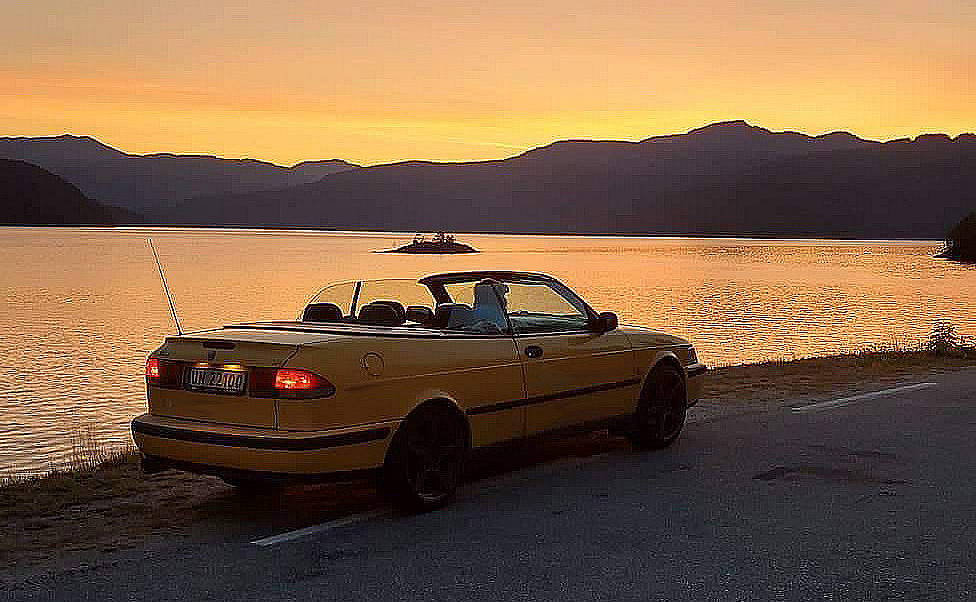 Kjør Vintage Cabriolet halvdag