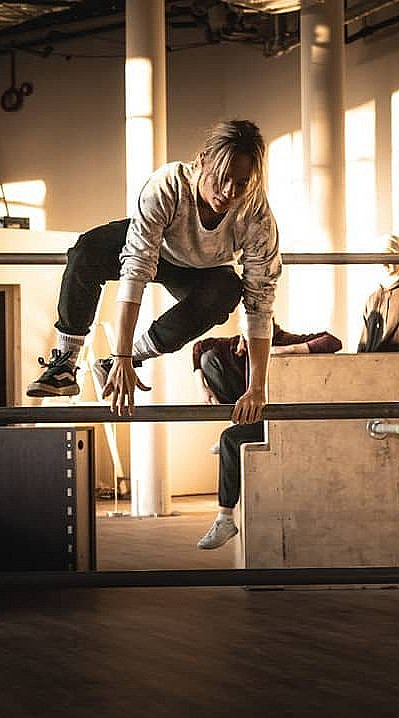 Parkour med instruktør