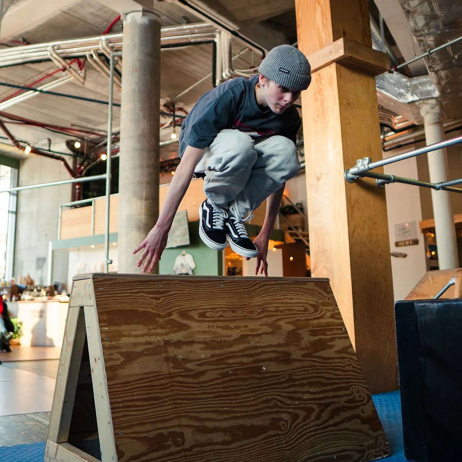 Parkour med instruktør
