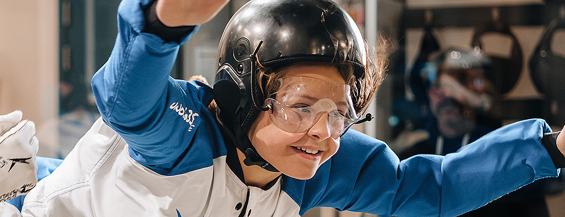 Indoor skydive