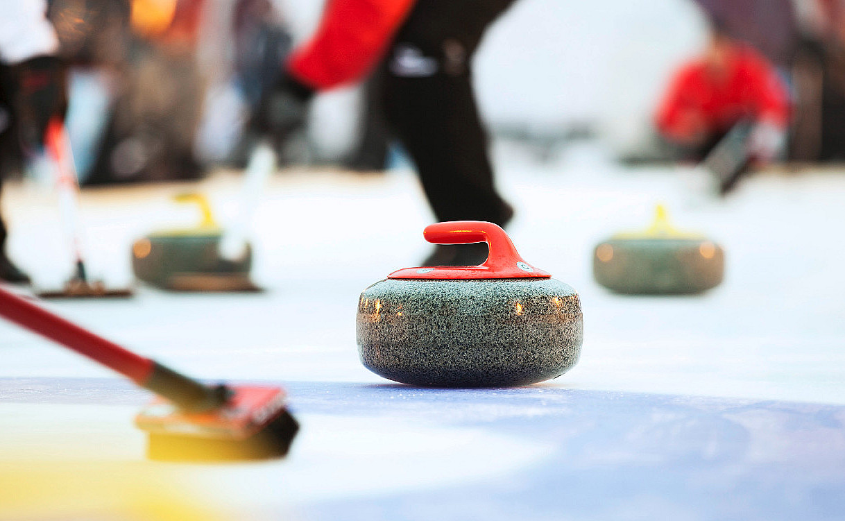 Curling med instruktør
