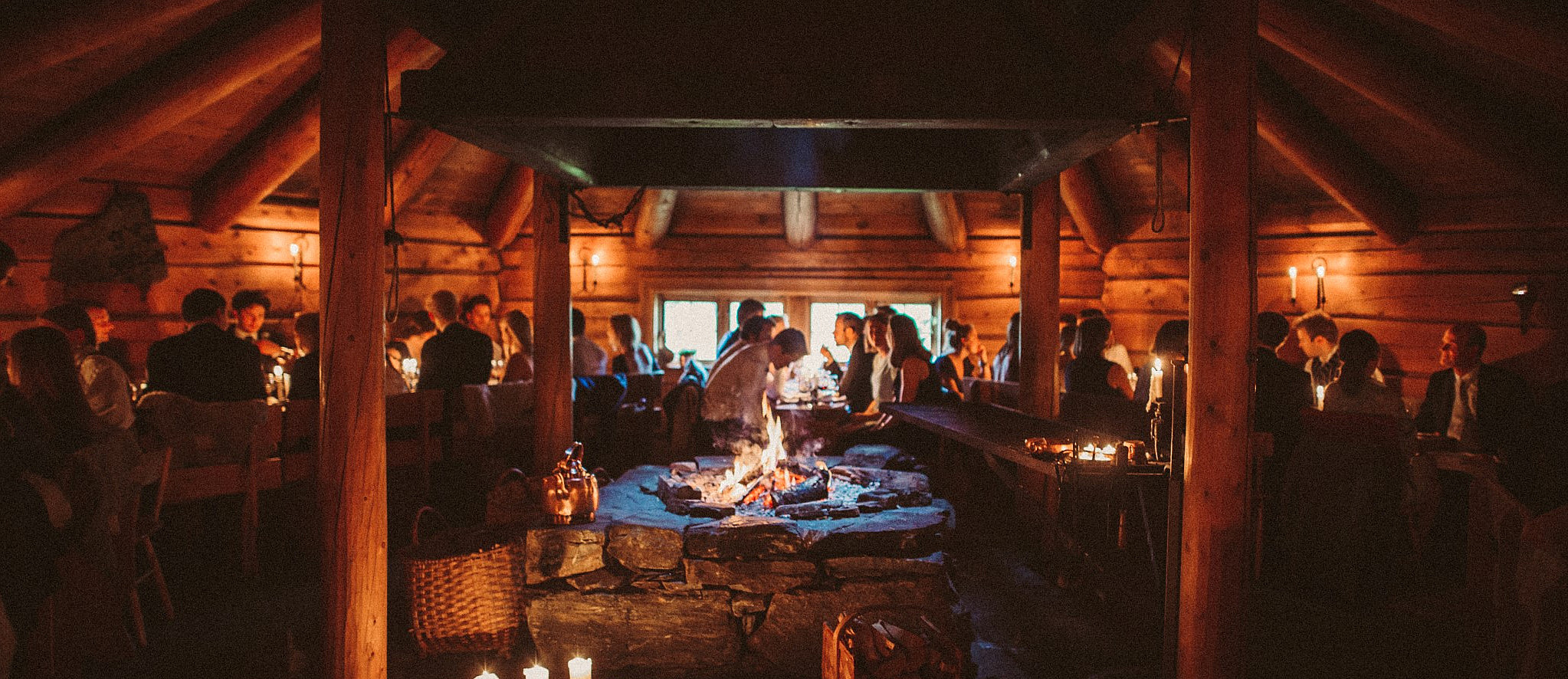 Skogsmiddag i Volldalskoja