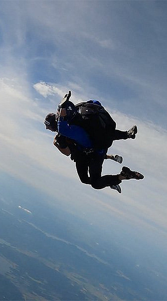 Tandem fallskjermhopp